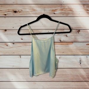 ARITZIA | Blue cropped tank